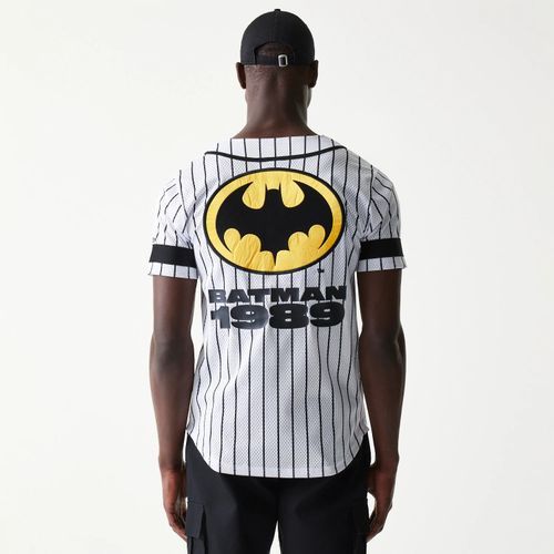 Jersey Batman Pinstripe Blanc unisex - New Era Cap - Modalova