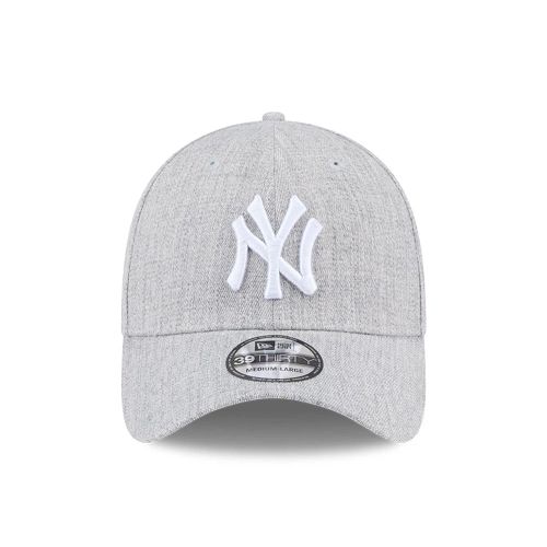 Casquette 39THIRTY Stretch Fit New York Yankees MLB Heather Gris unisex - New Era Cap - Modalova