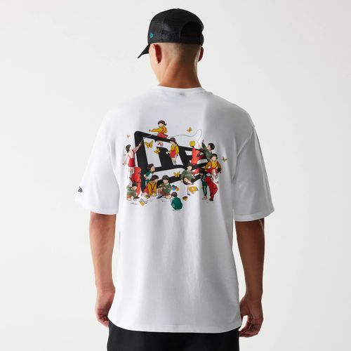 T-shirt Oversize Netflix Squid Game Blanc unisex - New Era Cap - Modalova