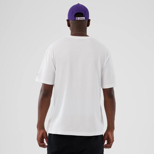 T-shirt LA Lakers NBA Lifestyle Graphic Blanc unisex - New Era Cap - Modalova