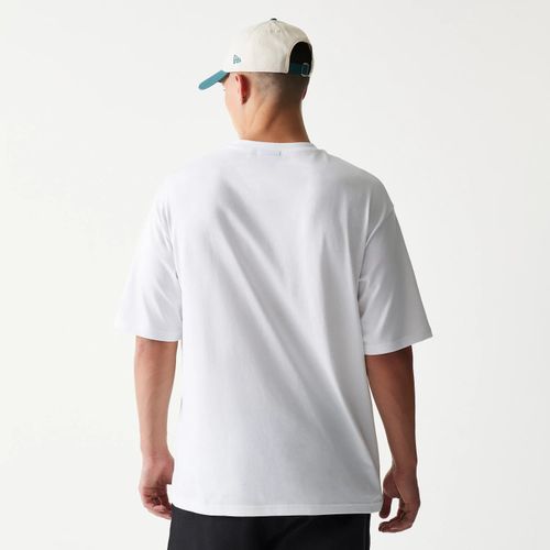 T-shirt Oversize New Era Baseball Graphic Player Blanc unisex - New Era Cap - Modalova