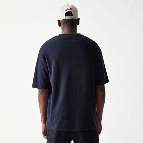 T-shirt Oversize Waffle New York Mets MLB Bleu marine unisex - New Era Cap - Modalova