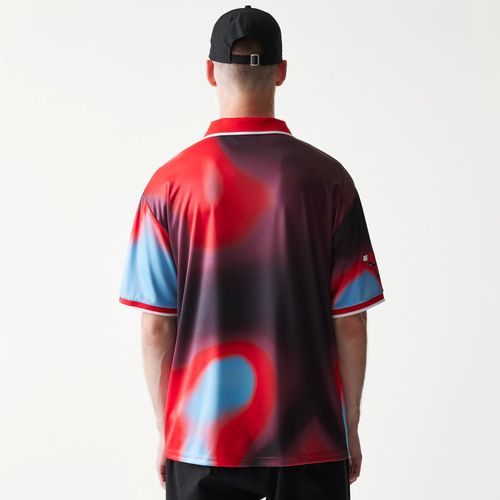 Maillot de Football Chicago Bulls NBA All Over Print Infill Rouge unisex - New Era Cap - Modalova