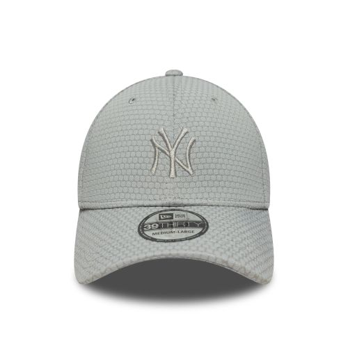 Casquette 39THIRTY Stretch Fit New York Yankees MLB Mesh Gris unisex - New Era Cap - Modalova