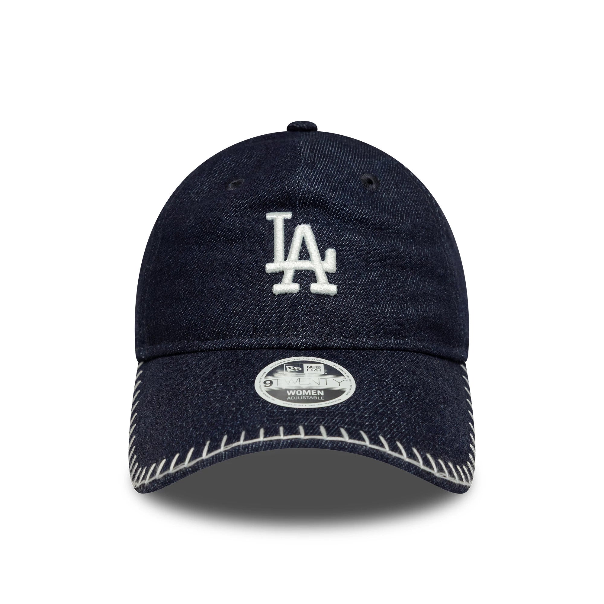 Casquette Femme 9TWENTY LA Dodgers MLB Denim Stitch Bleu Marine unisex - New Era Cap - Modalova