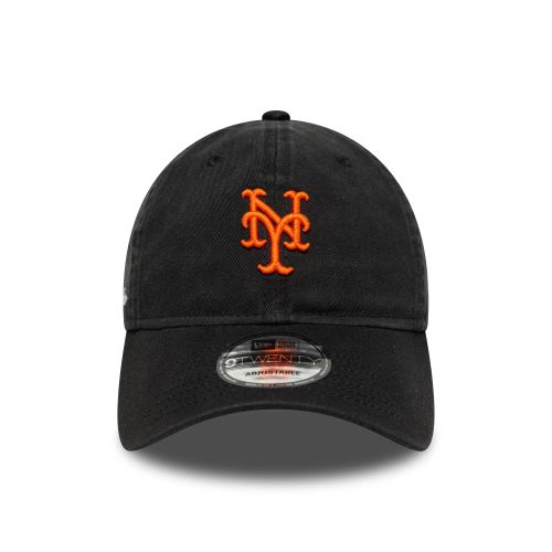 Casquette 9TWENTY New York Mets MLB Washed Script Noir unisex - New Era Cap - Modalova