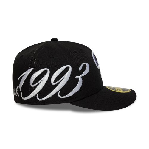 Casquette 59FIFTY Fitted Low Profile Colorado Rockies Est Script Noir unisex - New Era Cap - Modalova