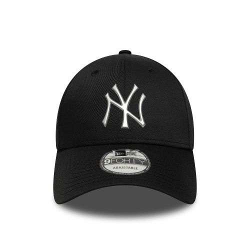 Casquette 9FORTY New York Yankees MLB Metallic Noir unisex - New Era Cap - Modalova