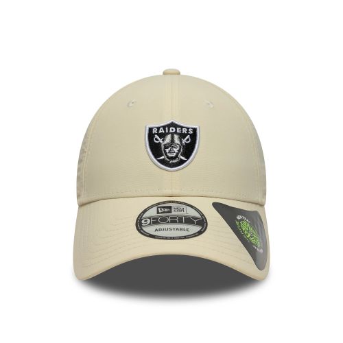 Casquette 9FORTY Las Vegas Raiders NFL Recycled Midi Crème unisex - New Era Cap - Modalova