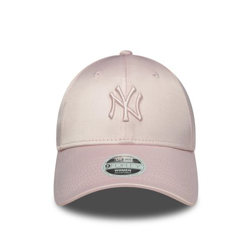 Casquette Femme 9FORTY New York Yankees MLB Satin Rose Pastel unisex - New Era Cap - Modalova