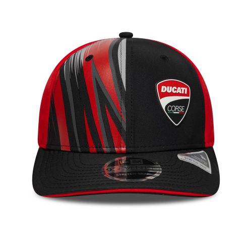 Casquette 9SEVENTY Stretch Snap Ducati Motor Logo Print Noir unisex - New Era Cap - Modalova