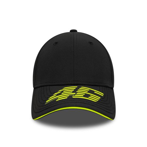 Casquette 9FORTY Adjustable VR46 Recycled Stripe Noir unisex - New Era Cap - Modalova
