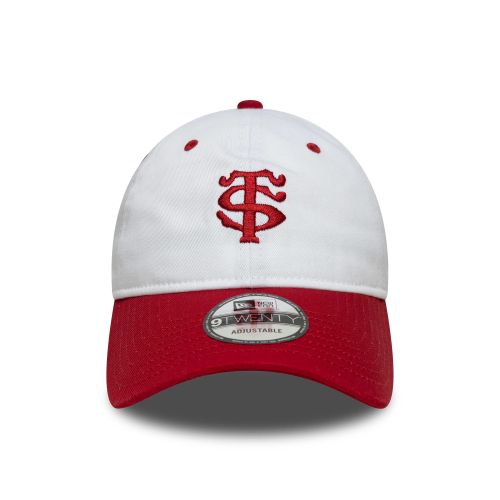 Casquette 9TWENTY Adjustable Stade Toulousain Contrast Visor Blanc unisex - New Era Cap - Modalova
