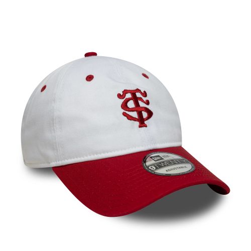 Casquette 9TWENTY Adjustable Stade Toulousain Contrast Visor Blanc unisex - New Era Cap - Modalova