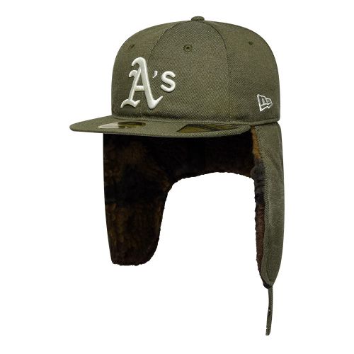 Casquette 59FIFTY Fitted Retro Crown Athletics MLB Vert unisex - New Era Cap - Modalova