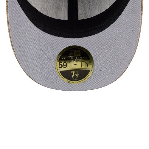 Casquette 59FIFTY Fitted Retro Crown Vintage Tweed New York Mets MLB Bleu unisex - New Era Cap - Modalova