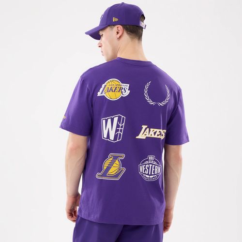 T-shirt LA Lakers NBA Match Violet unisex - New Era Cap - Modalova