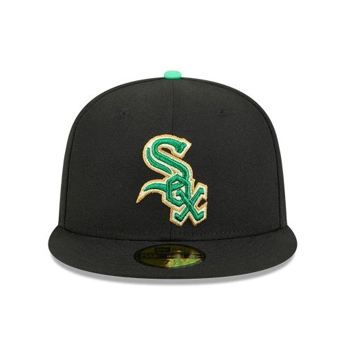 Casquette 59FIFTY Fitted Chicago White Sox MLB Saint Patrick’s Day Noir unisex - New Era Cap - Modalova