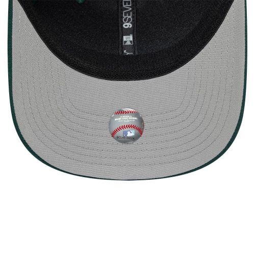 Athletics MLB Circles vert foncé 9SEVENTY casquette stretch Adjustable à bouton-Stretch Snap unisex - New Era Cap - Modalova