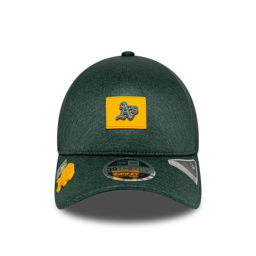 Casquette 39THIRTY Infinity Stretch Fit Athletics MLB Clubhouse Vert unisex - New Era Cap - Modalova