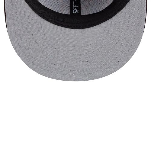 Casquette 59FIFTY Fitted San Diego Padres MLB Leaves Marron foncé unisex - New Era Cap - Modalova
