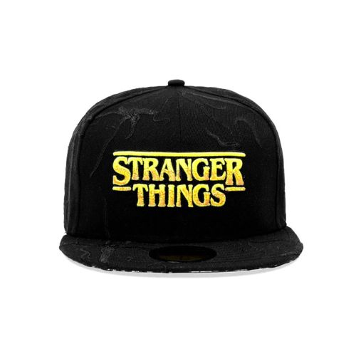 Casquette 59FIFTY Fitted Stranger Things All Over Print Noir unisex - New Era Cap - Modalova