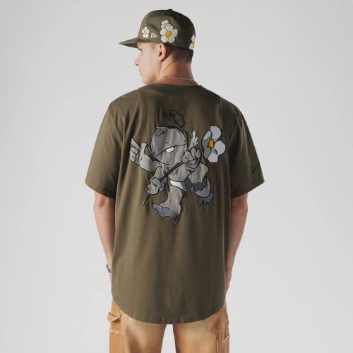 Jersey New Era x Rodrigo Roji Flower Vert unisex - New Era Cap - Modalova