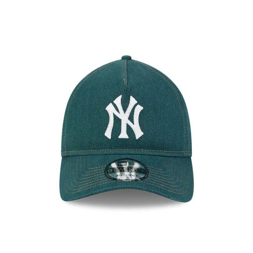 Casquette 9TWENTY A-Frame New York Yankees MLB Forest Denim Vert unisex - New Era Cap - Modalova