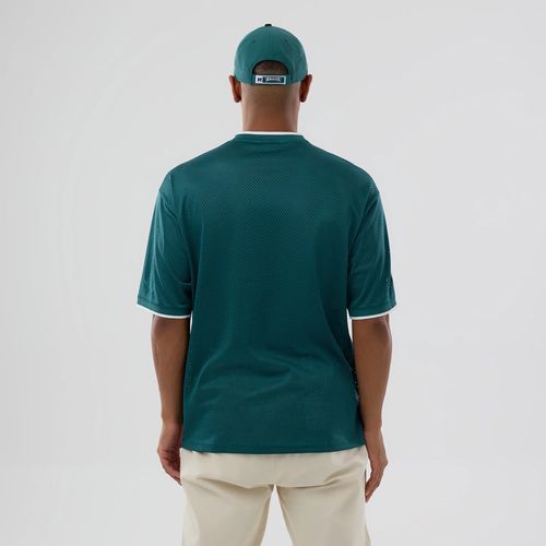T-shirt Oversize en Mesh Philadelphia Eagles NFL Vert foncé unisex - New Era Cap - Modalova