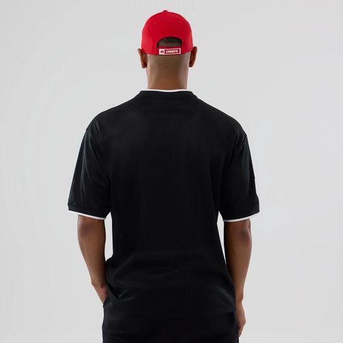 T-shirt Oversize en Mesh Kansas City Chiefs NFL Noir unisex - New Era Cap - Modalova