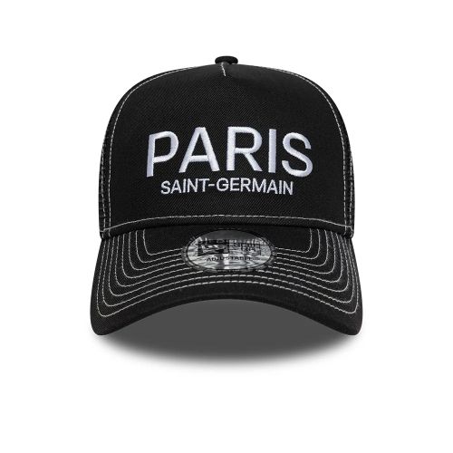 Casquette 9FORTY E-Frame Trucker Paris Saint-Germain Pop Stitch Noir unisex - New Era Cap - Modalova