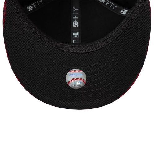 Casquette 59FIFTY Fitted Low Profile New York Yankees MLB Check Rouge unisex - New Era Cap - Modalova