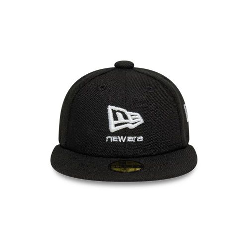 Mini Casquette 59FIFTY Fitted New Era Flag Logo Noir unisex - New Era Cap - Modalova