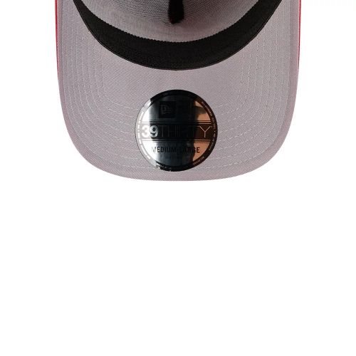 Casquette 39THIRTY A-Frame Stretch Fit Suede Buffalo Bills NFL Rouge unisex - New Era Cap - Modalova