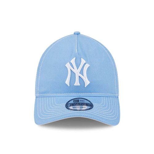 Casquette 9TWENTY A-Frame Contraste New York Yankees MLB Bleu Pastel unisex - New Era Cap - Modalova