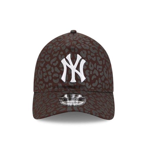 Casquette 9TWENTY A-Frame Léopard New York Yankees MLB Marron Foncé unisex - New Era Cap - Modalova