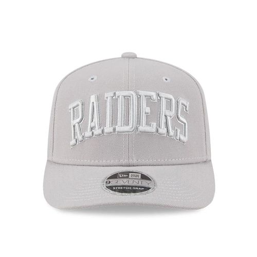 Casquette 9SEVENTY Stretch Snap Las Vegas Raiders Script NFL Gris unisex - New Era Cap - Modalova