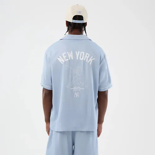T-shirt à Manches Courtes Graphic Revere New York Yankees MLB Bleu unisex - New Era Cap - Modalova
