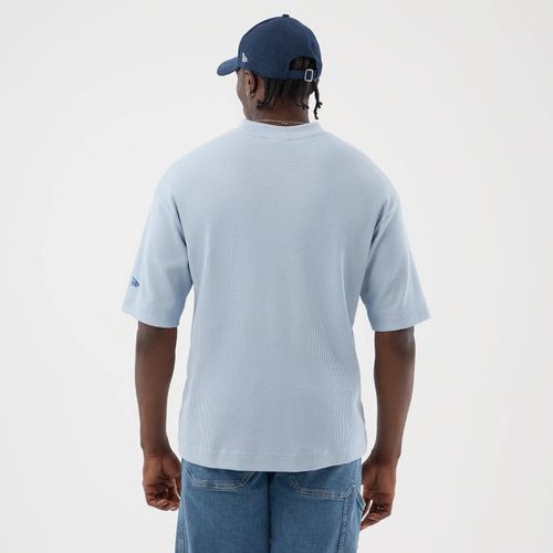 T-shirt Gaufre LA Dodgers MLB Bleu Pastel unisex - New Era Cap - Modalova