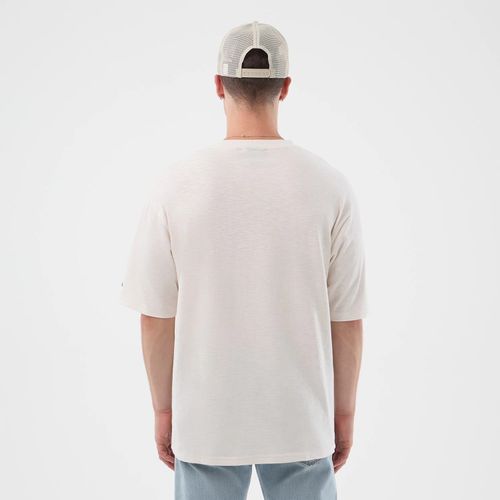 T-shirt Oversize New York Yankees MLB Slub Blanc unisex - New Era Cap - Modalova