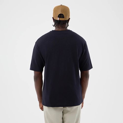 T-shirt Oversize New Era Slub Bleu Marine unisex - New Era Cap - Modalova