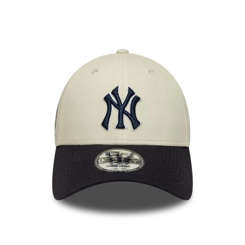 Casquette 9FORTY Patch World Series New York Yankees MLB Crème unisex - New Era Cap - Modalova