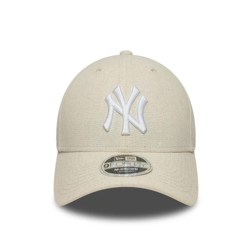 Casquette 9FORTY M-Crown en Lin New York Yankees MLB Crème unisex - New Era Cap - Modalova