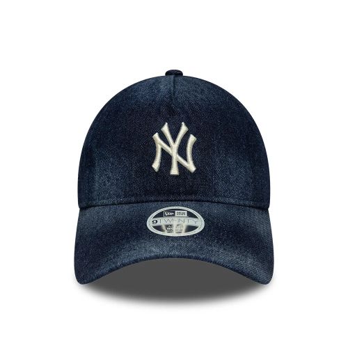 Casquette Femme 9TWENTY A-Frame en Jean New York Yankees MLB Bleu unisex - New Era Cap - Modalova