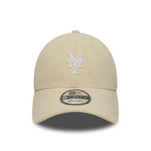 Casquette 9FORTY Velours Côtelé New York Mets MLB Crème unisex - New Era Cap - Modalova