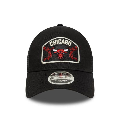 Casquette 9FORTY M-Crown A-Frame Trucker Chicago Bulls NBA Noir unisex - New Era Cap - Modalova