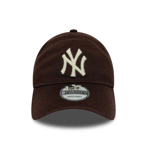Casquette 9TWENTY laine de merinos New York Yankees MLB marron foncé unisex - New Era Cap - Modalova