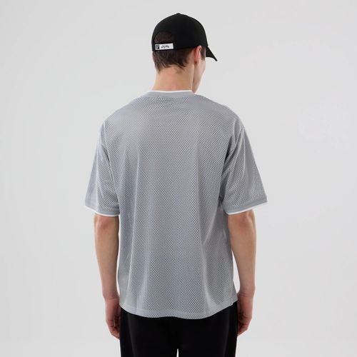 T-shirt Oversize en Mesh San Antonio Spurs NBA Gris unisex - New Era Cap - Modalova
