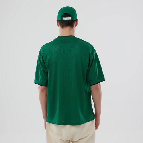T-shirt Oversize en Mesh Boston Celtics NBA Vert unisex - New Era Cap - Modalova