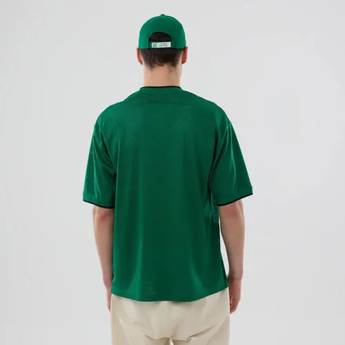 T-shirt Oversize en Mesh Boston Celtics NBA Vert unisex - New Era Cap - Modalova